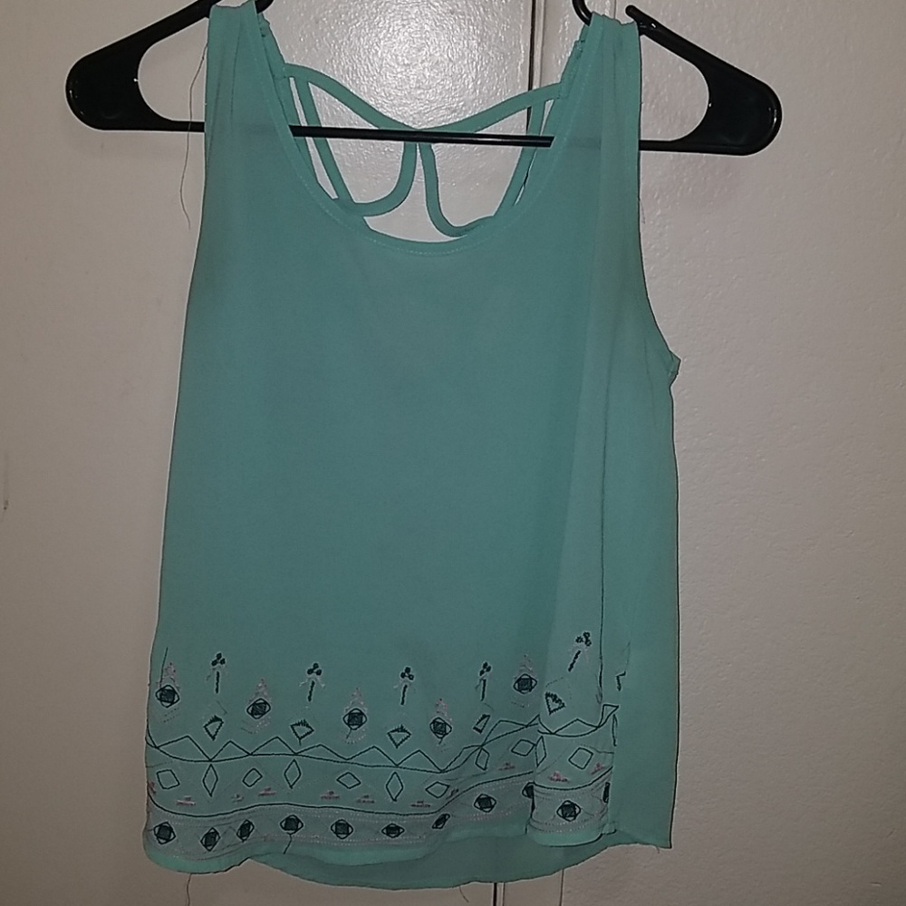 Blue top